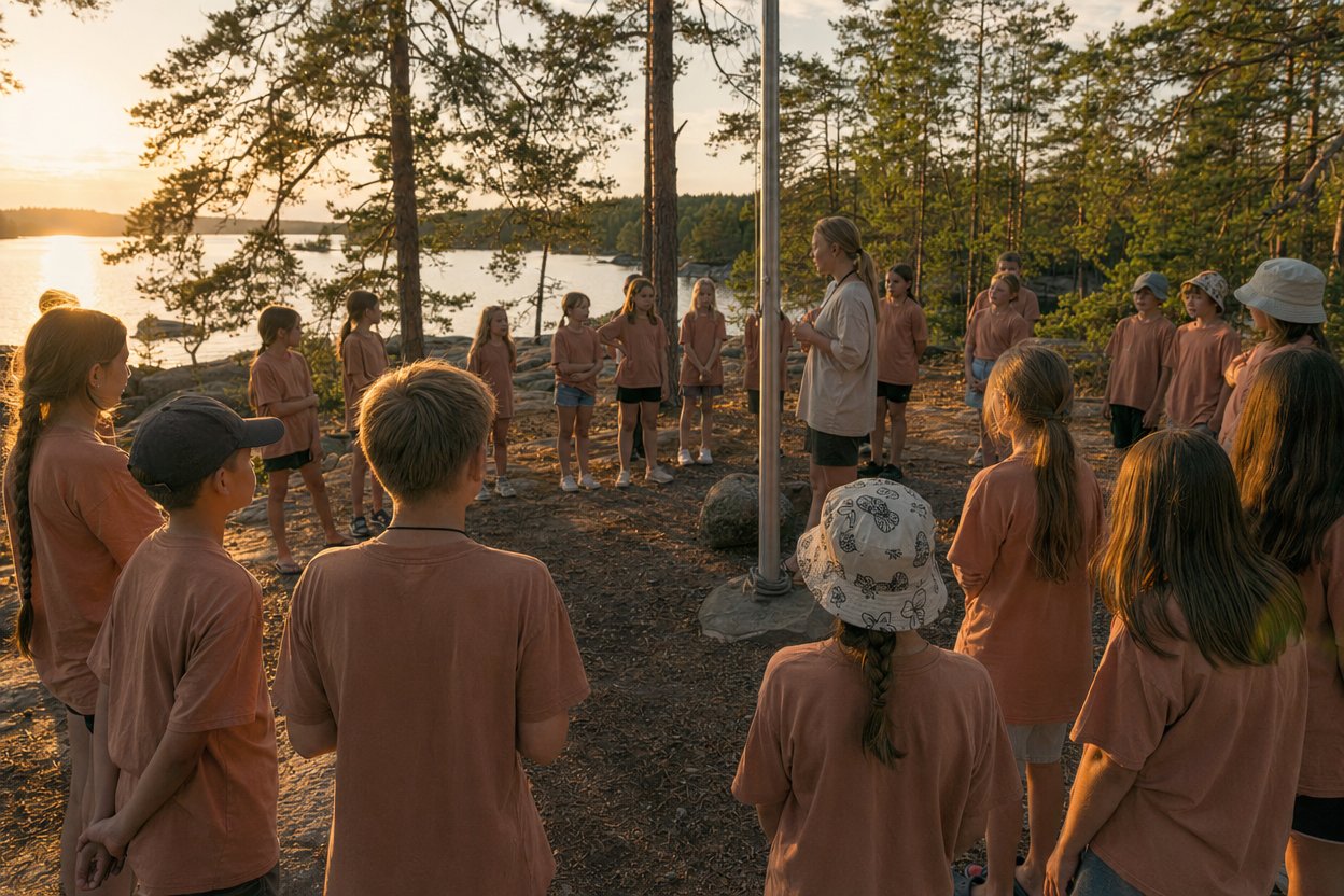 Вечерняя линейка